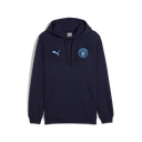 PUMA Manchester City FTBL Ess Men's Soccer Hoodie FL - Navy/Light Blue