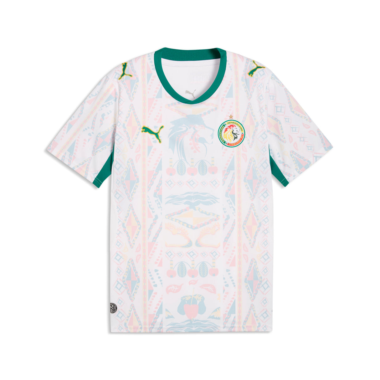 PUMA Senegal Home Men's Soccer Jersey 2026 - White/Green