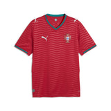PUMA Portugal Home Men's Soccer Jersey 2026 - Red/Green Lagoon