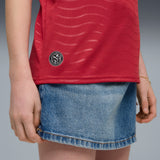 PUMA Portugal Home Youth Soccer Jersey 2026 - Red/Green Lagoon