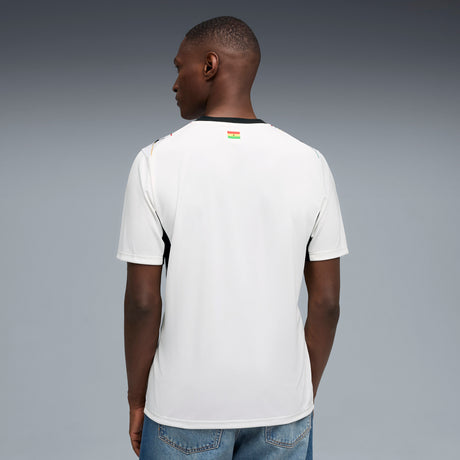PUMA Ghana Home Men's Soccer Jersey 2026 - White/Black