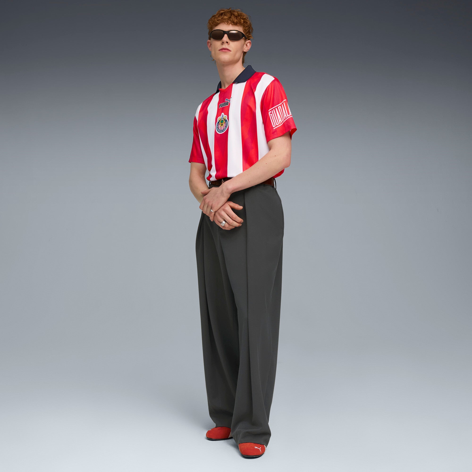 PUMA Chivas Retro STRT Jersey Red/White