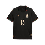 PUMA Portugal SE Authentic W/BOX Men's Soccer Jersey 26- Black/Gold