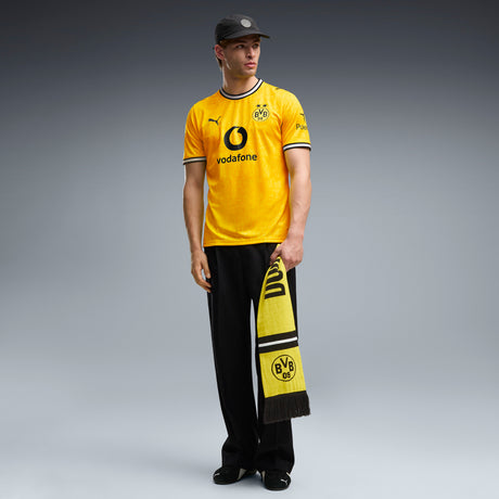 Camiseta de fútbol PUMA Borussia Dortmund Home para hombre 2026 - Amarillo/Negro
