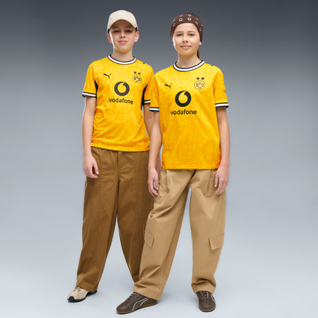 Camiseta de fútbol PUMA Borussia Dortmund Home para jóvenes 2026 - Amarillo/Negro