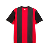 PUMA Camiseta de Fútbol de Local AC Milan para Hombre 2026 - Negro/Rojo