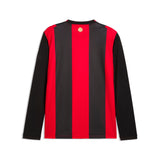Camiseta de Fútbol Hombre PUMA AC Milan Local Manga Larga 2026 - Negro/Rojo