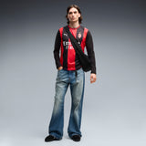 Camiseta de Fútbol Hombre PUMA AC Milan Local Manga Larga 2026 - Negro/Rojo