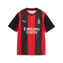 Camiseta de Fútbol PUMA AC Milan Local para Jóvenes 2026 - Negro/Rojo