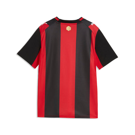 Camiseta de Fútbol PUMA AC Milan Local para Jóvenes 2026 - Negro/Rojo