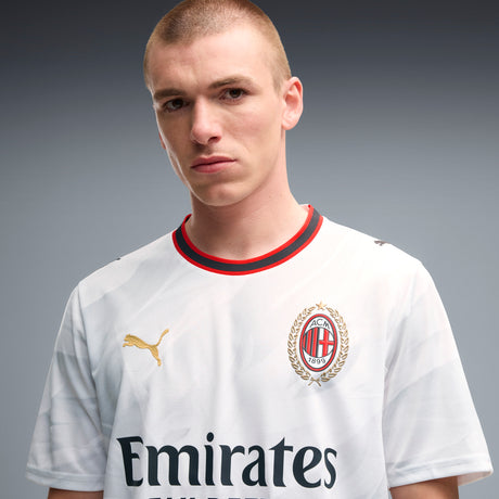 PUMA AC Milan Away Men's Soccer Jersey 2026 - White/Gold