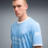PUMA Manchester City Home Men's Soccer Jersey 2026 - Light Blue/Icy Blue