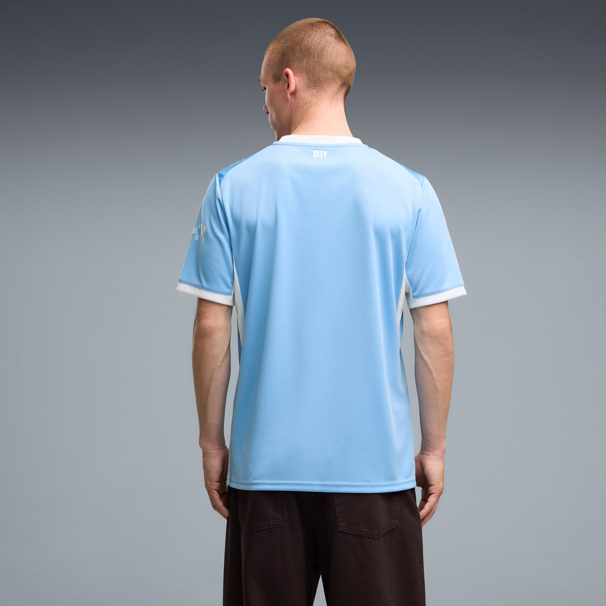 PUMA Manchester City Home Men's Soccer Jersey 2026 - Light Blue/Icy Blue