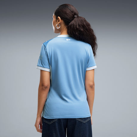PUMA Manchester City Home Camiseta de fútbol para mujer 2026 - Azul claro/Azul hielo