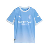 PUMA Manchester City Camiseta de fútbol juvenil de local 2026 - Azul claro/Azul hielo