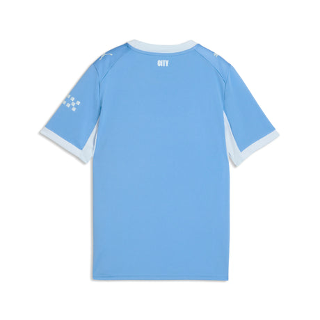 PUMA Manchester City Camiseta de fútbol juvenil de local 2026 - Azul claro/Azul hielo