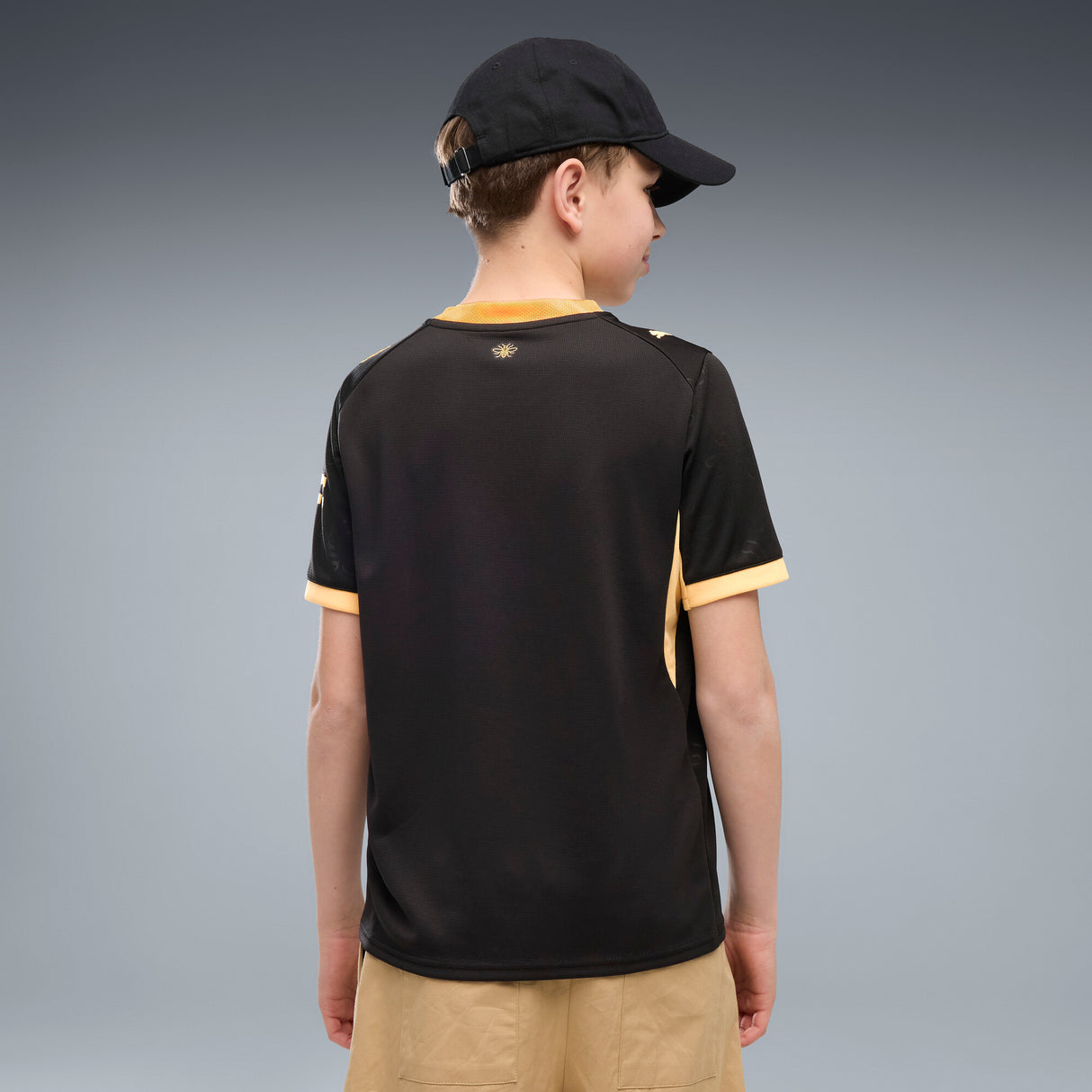 PUMA Manchester City Away Youth Soccer Jersey 2026 - Black