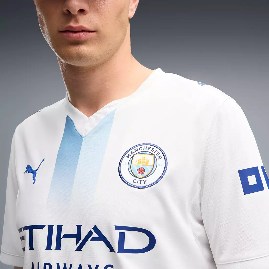 PUMA Manchester City Third Men's Soccer Jersey 2026 - White/Blue