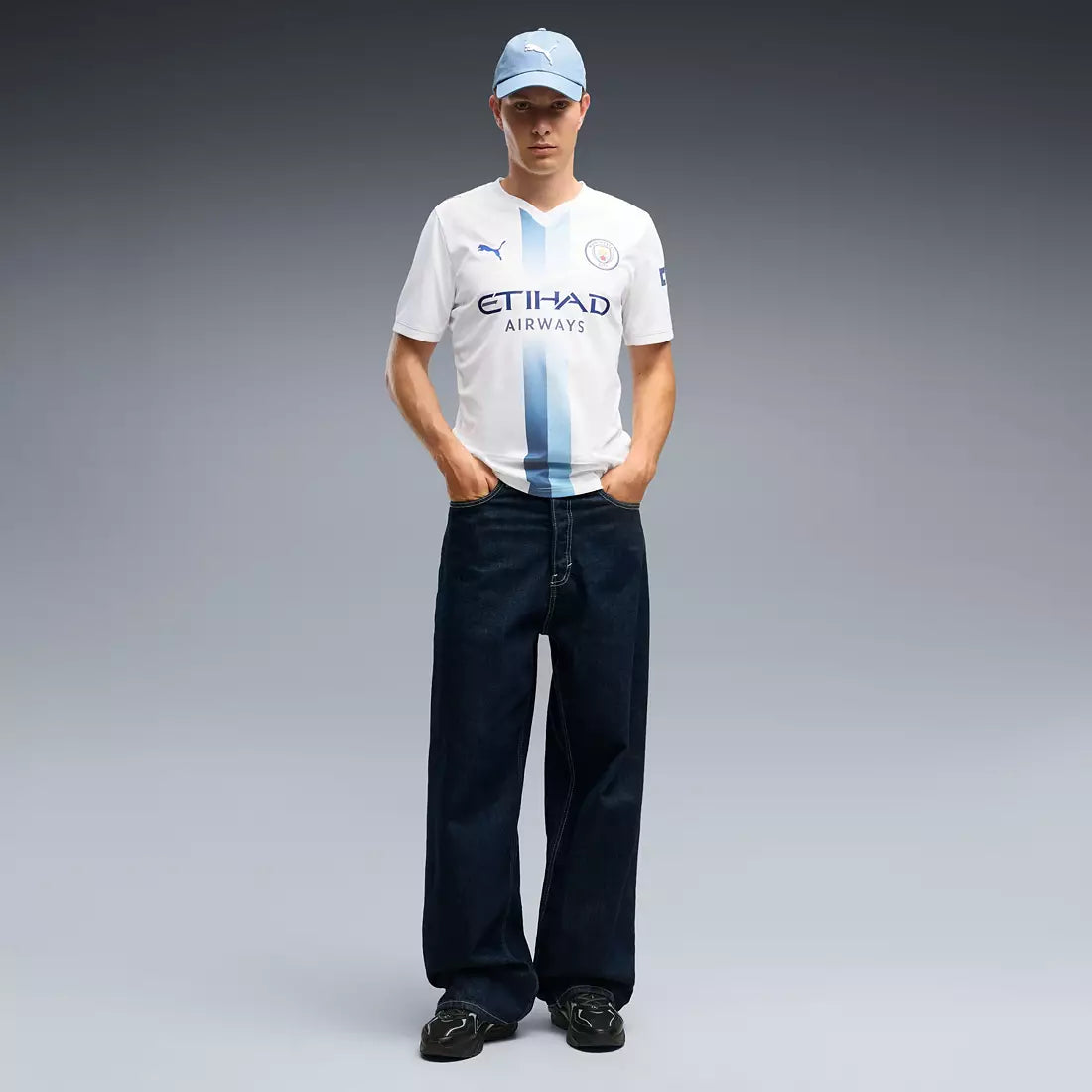 PUMA Manchester City Third Men's Soccer Jersey 2026 - White/Blue