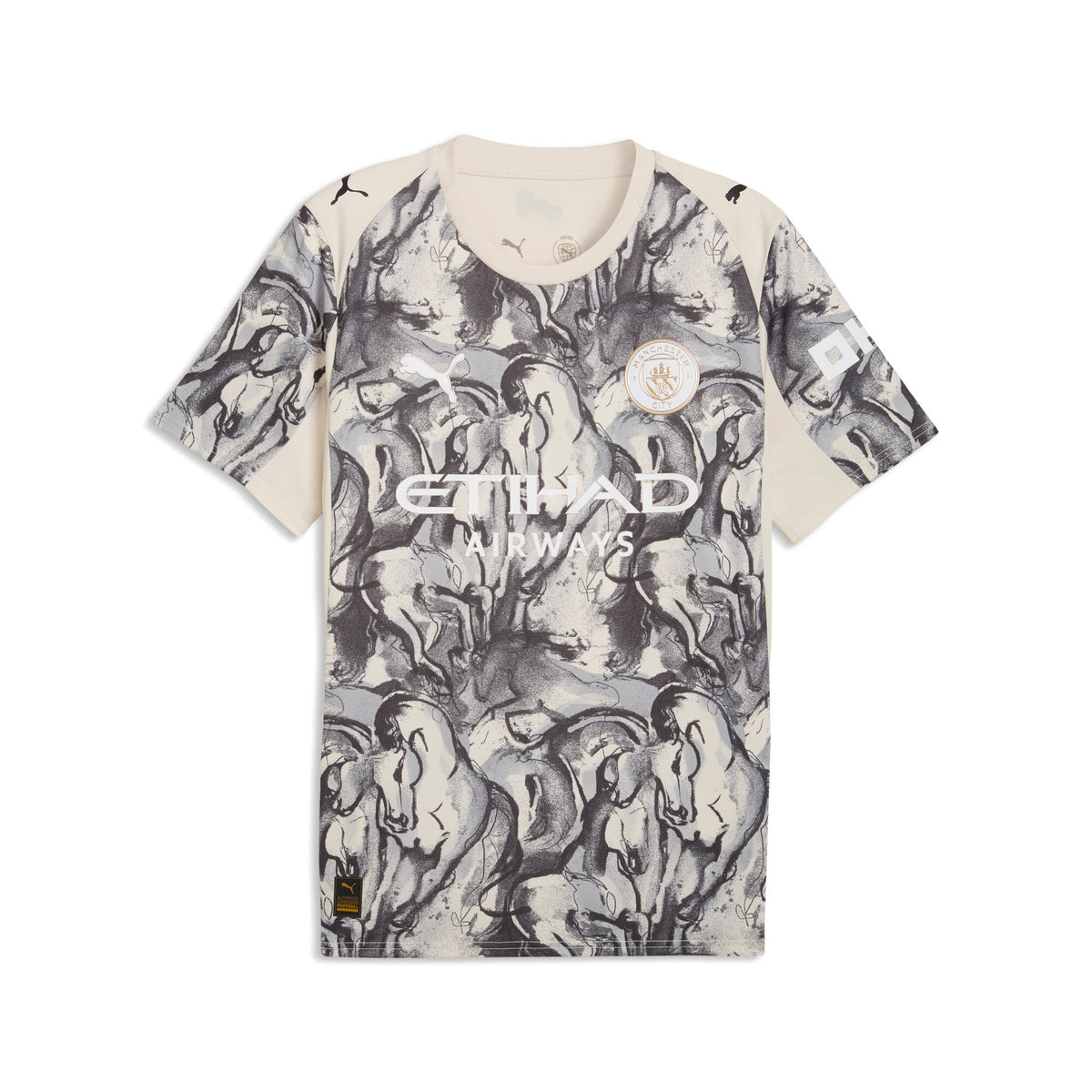 PUMA Manchester City Year Of The Horse Men's Soccer Jersey 2026 - Alpine Snow/Dark Gray