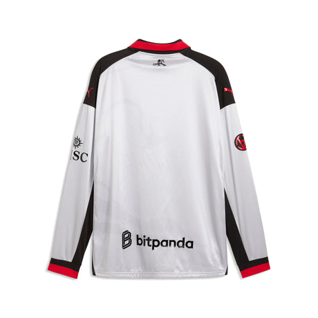 PUMA AC Milan x Slam Jam Limited Edition Long Sleeve Men's Soccer Jersey 26/27 - Silver