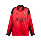 PUMA AC Milan x Slam Jam Limited Edition Long Sleeve Men's Soccer Jersey 26/27 -Red
