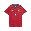 PUMA Portugal Home Cristiano Ronaldo CR7 Women's Soccer Jersey 2026 - Red/Green