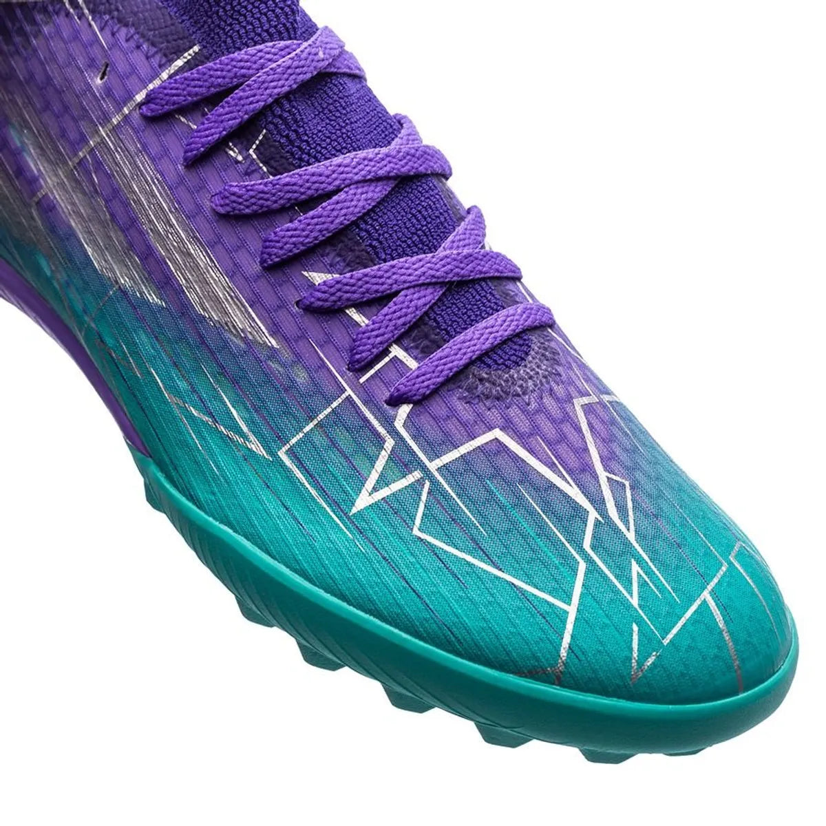 adidas X Speedflow .3 TF Morado intenso/Plata metalizado/Menta intensa