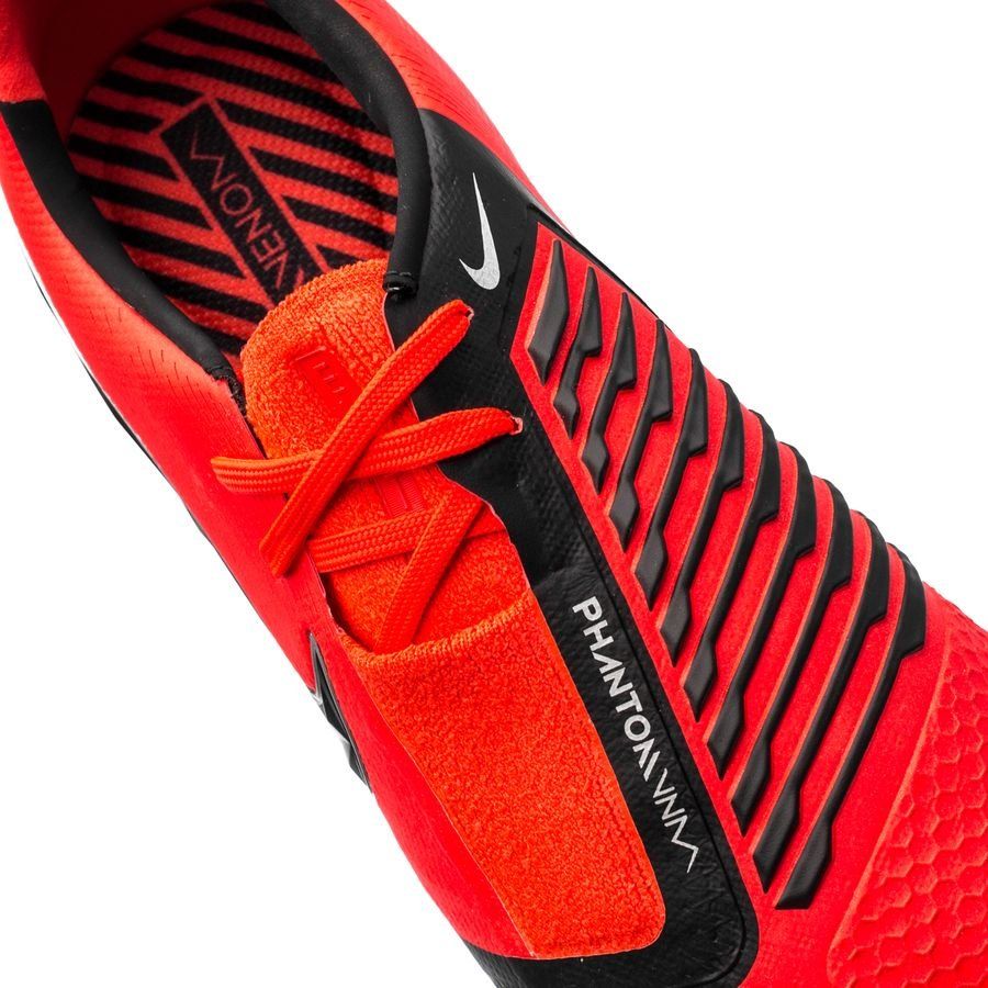 Nike Phantom Venom Elite FG Youth Soccer Cleats - Bright Crimson/Black/Crimson