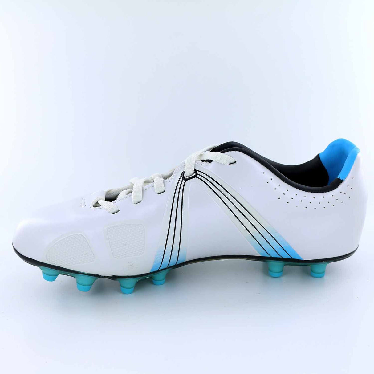 Umbro GT CUP HG-A Hard Ground Soccer Cleats - White/Black/Blue