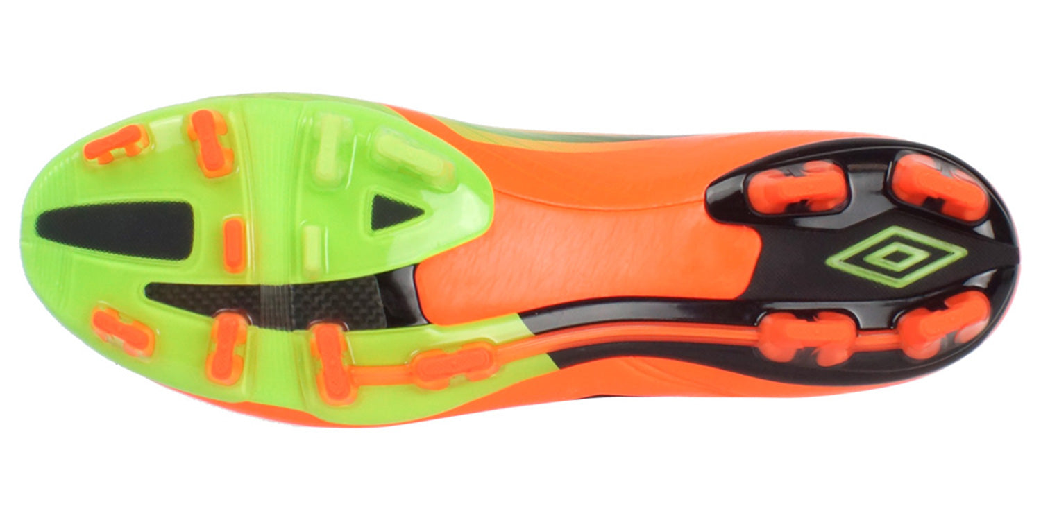 Umbro GT II Pro-A FG Firm Ground football Boots Orange/Green