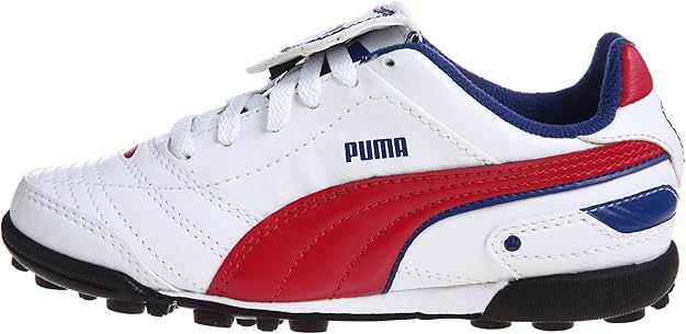 PUMA Esito Finale TT Turf Football Boots White/Red/Royal