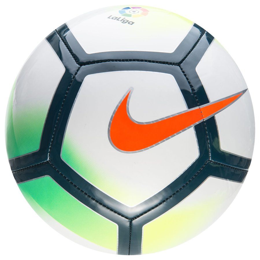 Nike La Liga Pitch Soccer Ball - White/Turquoise