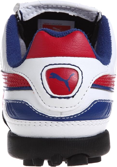 PUMA Esito Finale TT Turf Football Boots White/Red/Royal