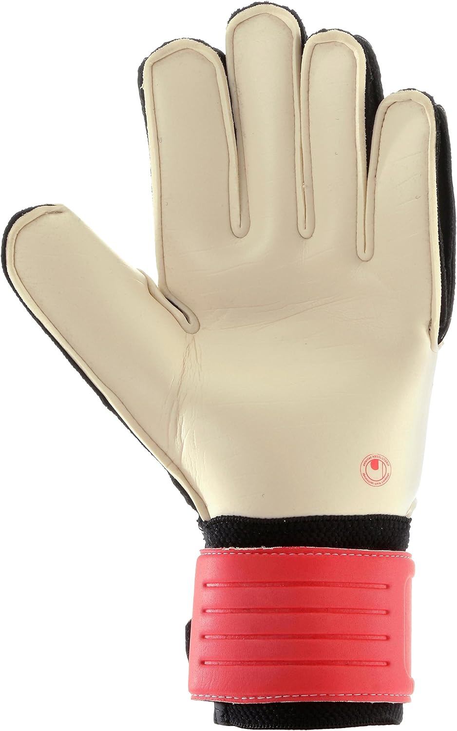 Uhlsport Eliminator Absolutgrip Goalkeeper Gloves Black/Red/White