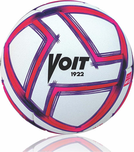 Voit Pro Officia FIFA Match Soccer Soccer Ball - White/Pink