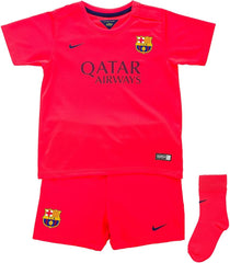 Nike Kid's Barcelona Away Mini-Kit 14 Crimson