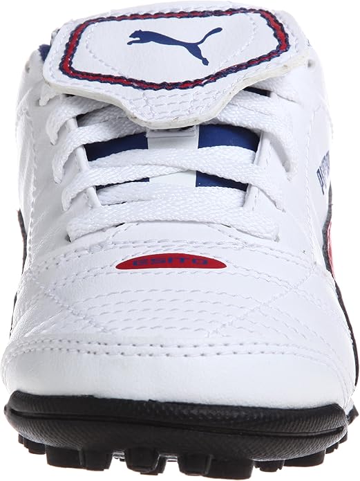 PUMA Esito Finale TT Turf Football Boots White/Red/Royal