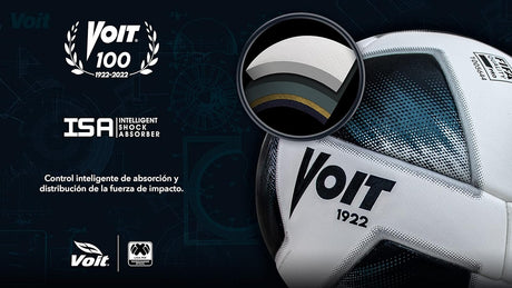 Voit Pro Clausura Replica Soccer Ball 2022 - White/Black