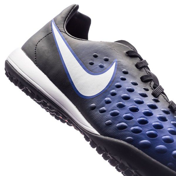 Nike Jr Magista Opus II TF Turf Youth Soccer Cleats - Black/White/Blue