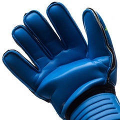 Uhlsport Eliminator Supersoft Goalkeeper Gloves Black/Blue/Power Green