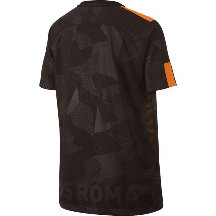 Camiseta Nike Roma Third 17 para niños marrón/oro