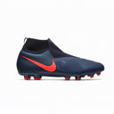 Nike Phantom Vison Elite DF MG Multi-Ground Youth Soccer Cleats - Obsidian/Black