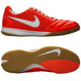 Zapatillas de fútbol sala Nike Gato II - Carmesí/Blanco