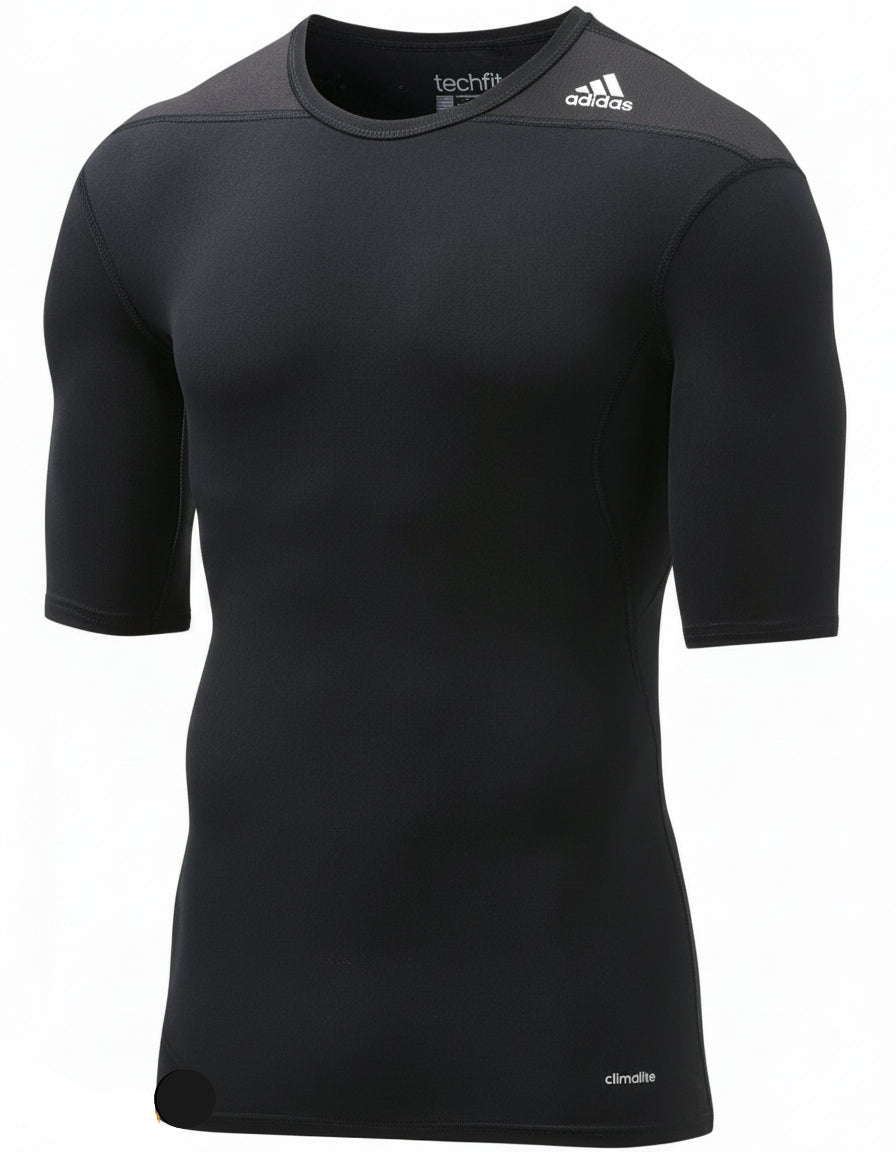 adidas TechFit Compression Top - Black