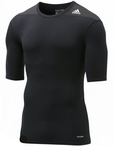 adidas TechFit Compression Top - Black