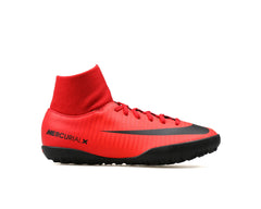 Nike Kids' Nike MercurialX Victory VI CR7 Dynamic Fit (TF) Artificial-Turf Football Boot Red/Black/Crimson