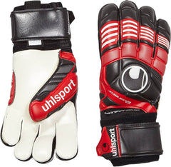 Uhlsport Eliminator Supersoft Bionik Goalkeeper Gloves Red/Black