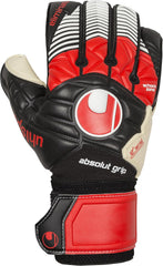 Uhlsport Eliminator Absolutgrip Goalkeeper Gloves Black/Red/White