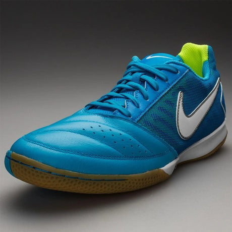Nike Gato II Indoor Soccer Shoes - Blue/Lime/White